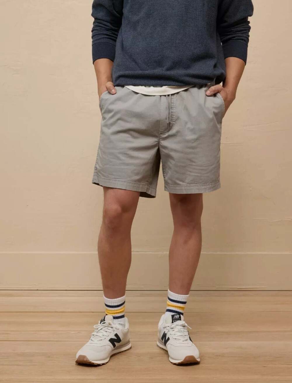American Eagle 7" Flex Lived In Trekker Short Pockets Pull On Stretch Medium